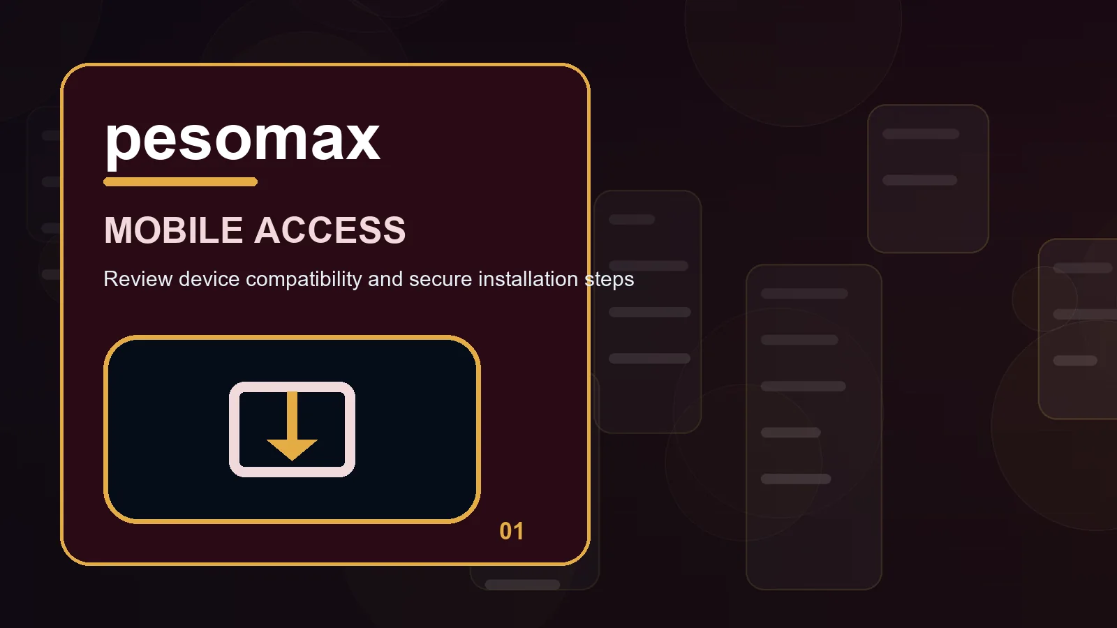 pesomax download full-width visual guide 1