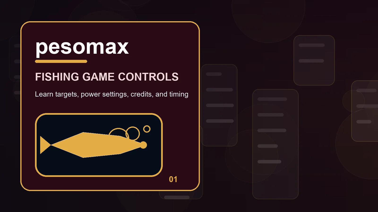 pesomax fishing full-width visual guide 1