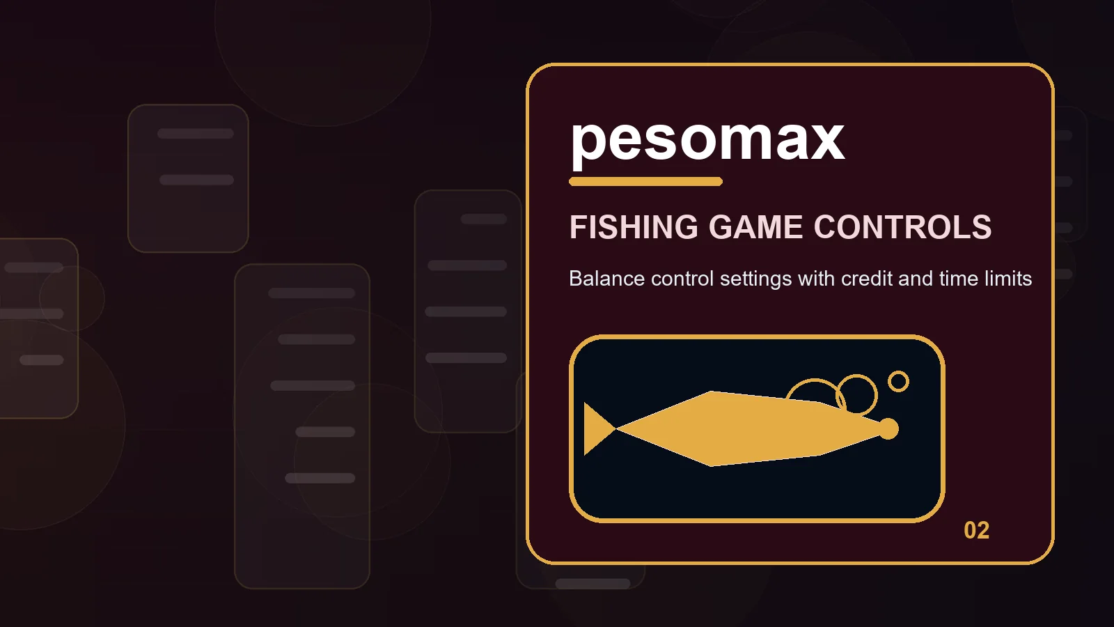 pesomax fishing full-width visual guide 2
