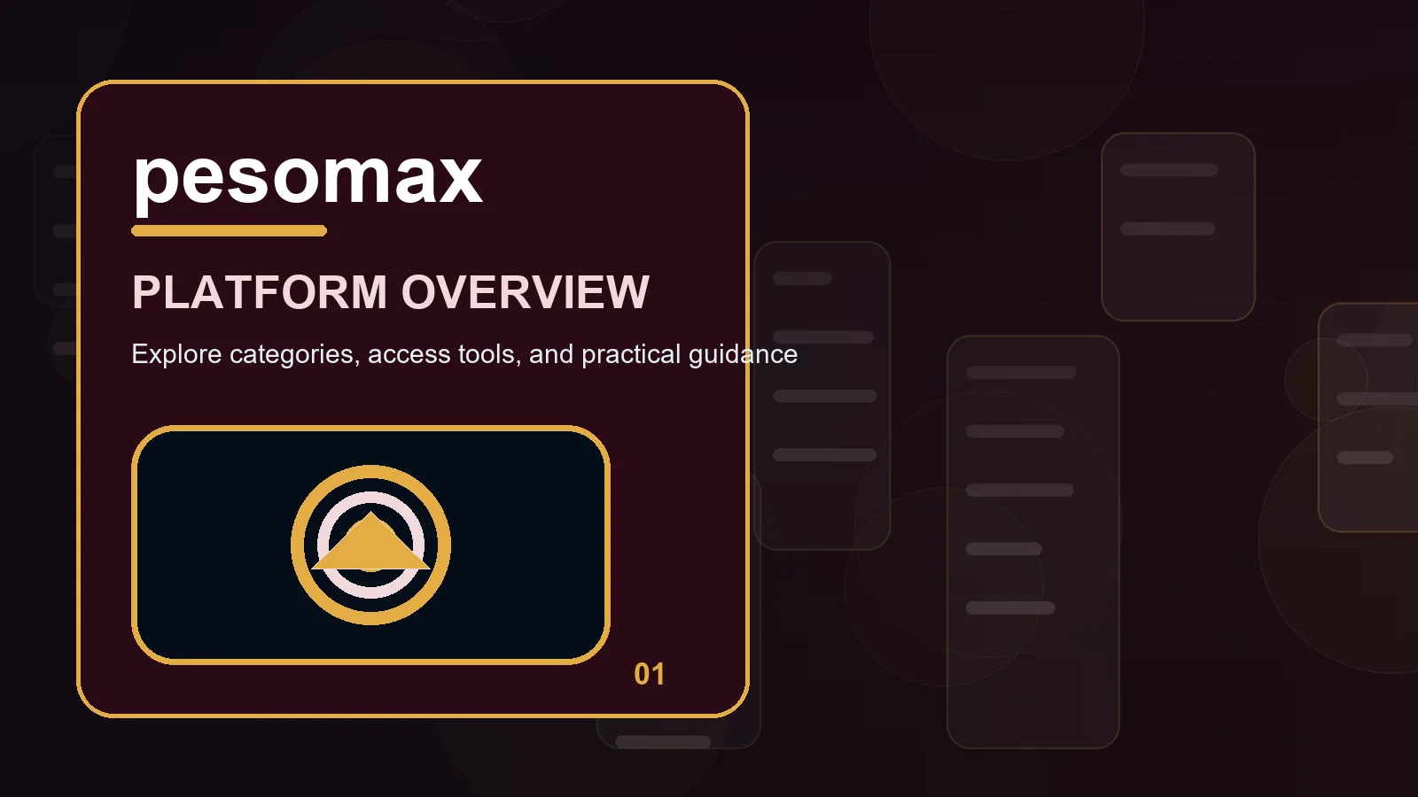 pesomax home full-width visual guide 1