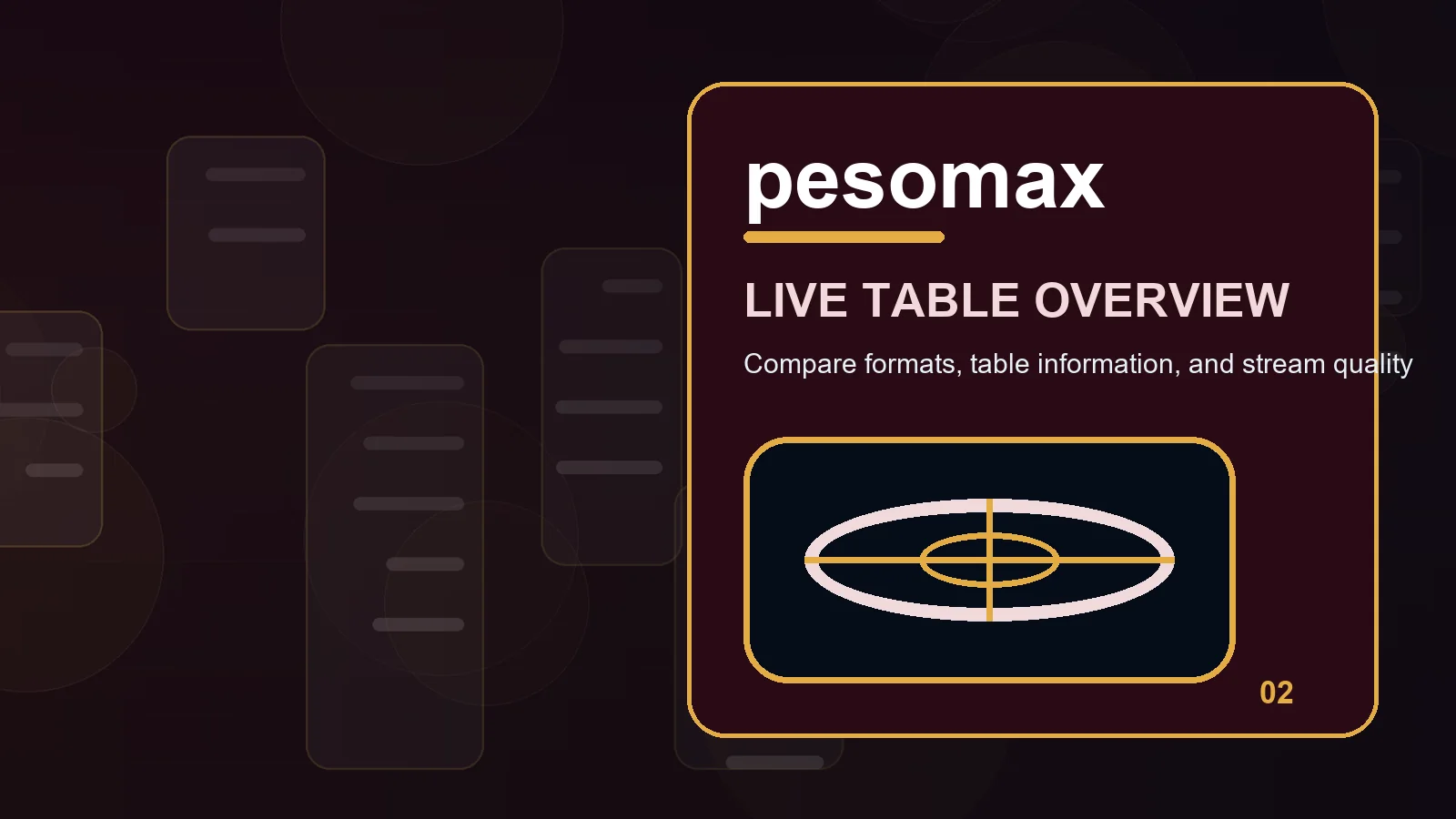 pesomax live casino full-width visual guide 2