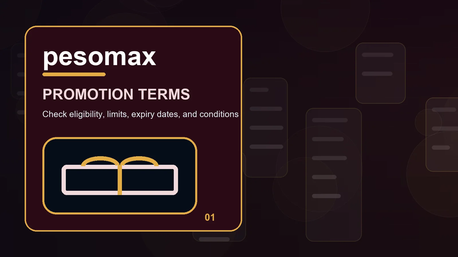 pesomax promotions full-width visual guide 1